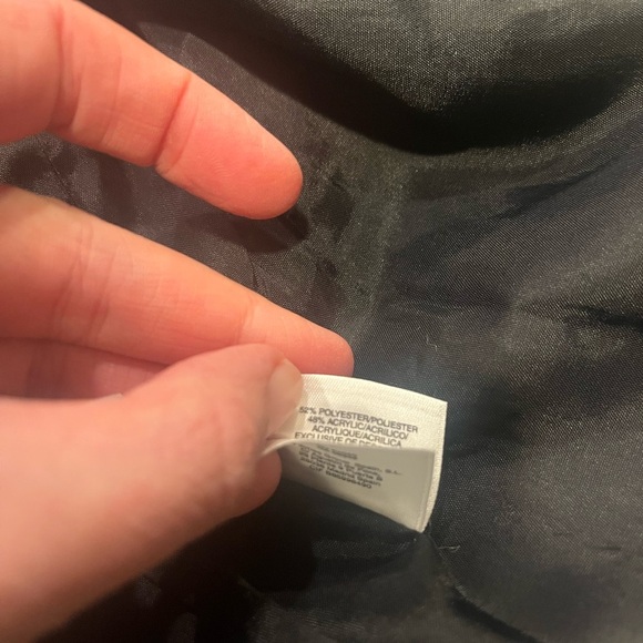 NWOT women’s size L Anne Klein tween blazer with zippers - Picture 6 of 7